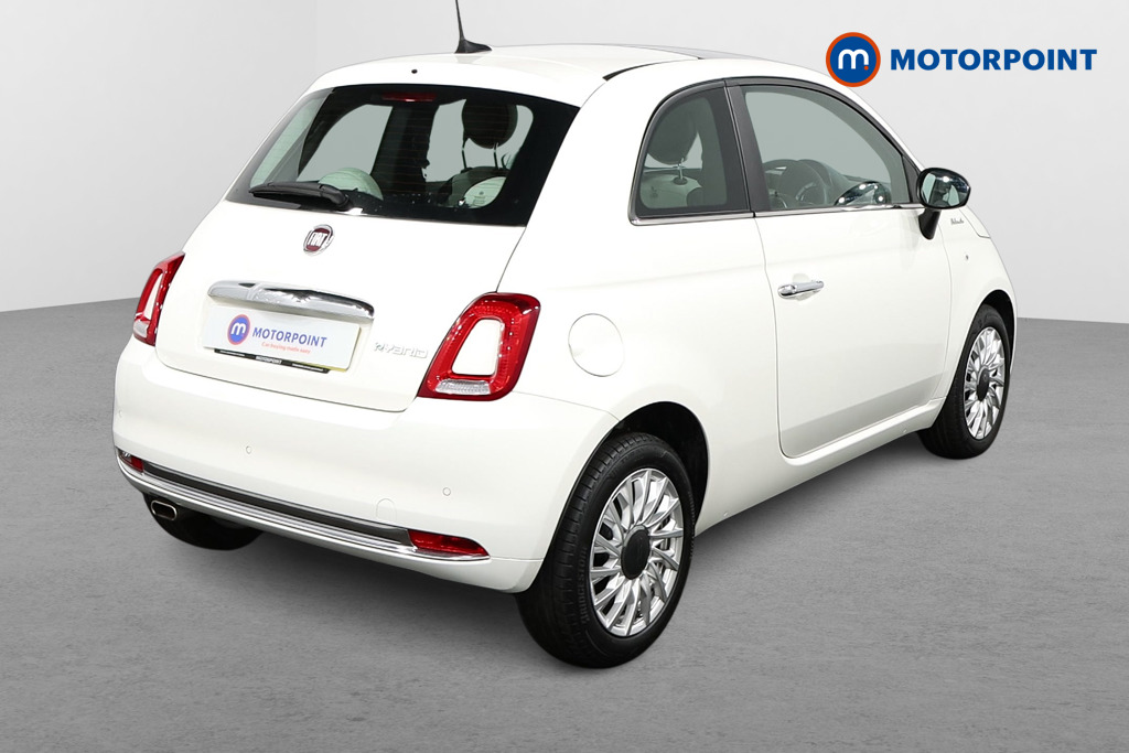 Fiat 500 Dolcevita Manual Petrol-Electric Hybrid Hatchback - Stock Number (1432276) - Drivers side rear corner