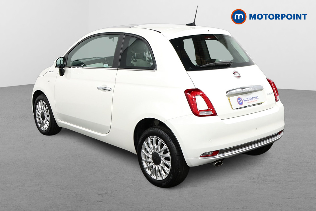 Fiat 500 Dolcevita Manual Petrol-Electric Hybrid Hatchback - Stock Number (1432276) - Passenger side rear corner