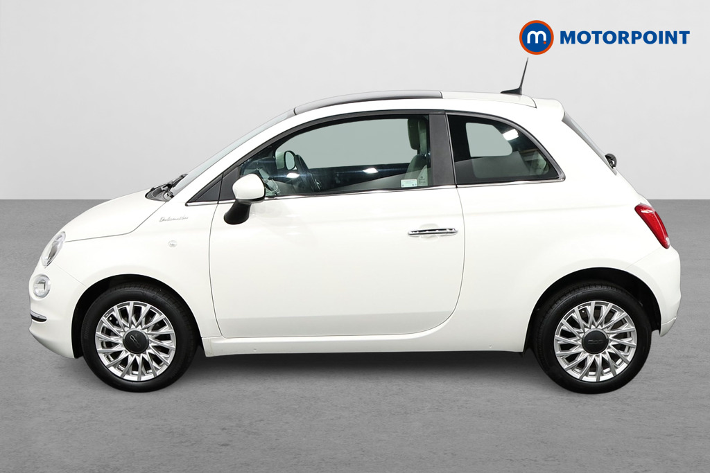 Fiat 500 Dolcevita Manual Petrol-Electric Hybrid Hatchback - Stock Number (1432276) - Passenger side