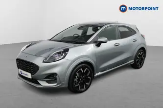 Ford Puma St-Line X Automatic Petrol-Electric Hybrid SUV - Stock Number (1476288) - Passenger side front corner