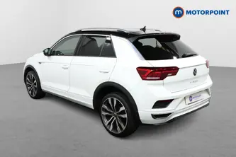 Volkswagen T-Roc R-Line Manual Petrol SUV - Stock Number (1477450) - Passenger side rear corner