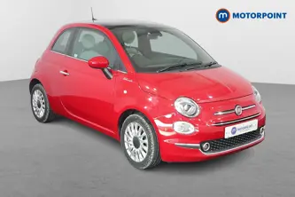 Fiat 500 Dolcevita Manual Petrol-Electric Hybrid Hatchback - Stock Number (1478633) - Drivers side front corner