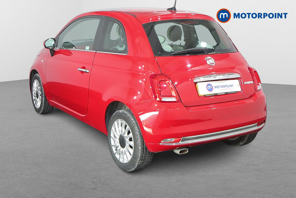 Fiat 500 Dolcevita Manual Petrol-Electric Hybrid Hatchback - Stock Number (1478633) - Passenger side rear corner