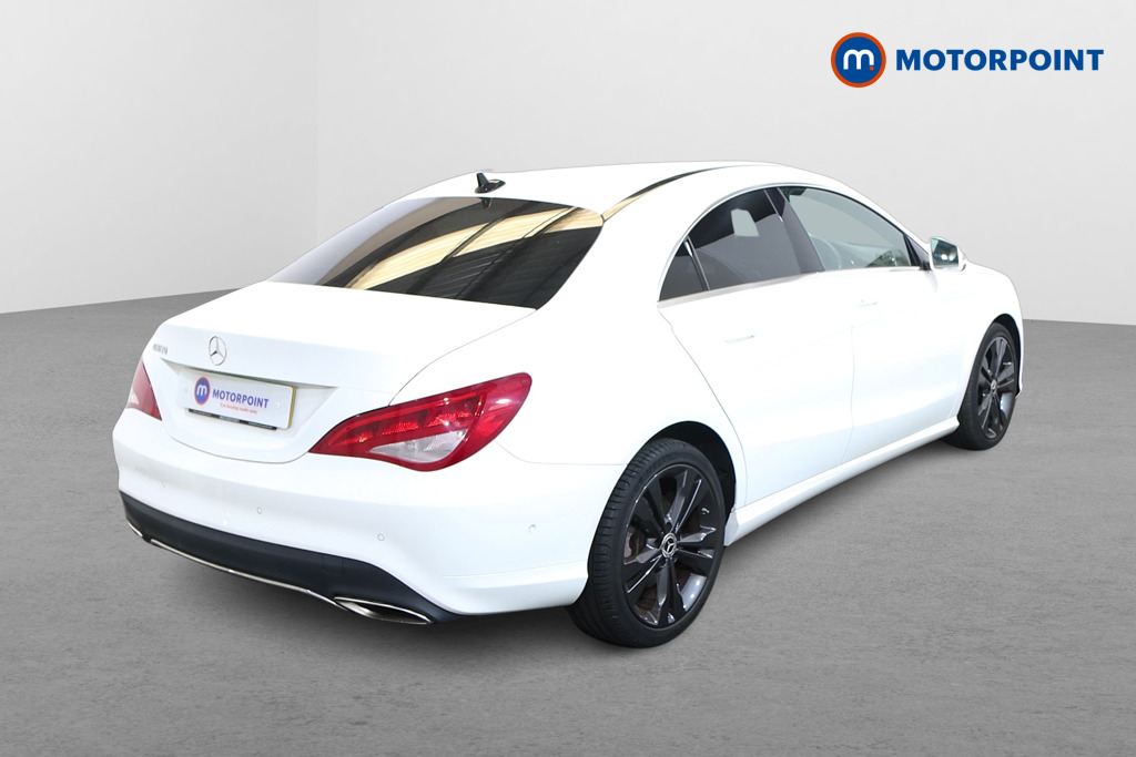 Mercedes-Benz CLA Sport Manual Petrol Coupe - Stock Number (1478685) - Drivers side rear corner