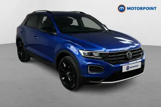 Volkswagen T-Roc Black Edition Manual Petrol SUV - Stock Number (1480234) - Drivers side front corner