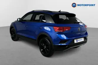 Volkswagen T-Roc Black Edition Manual Petrol SUV - Stock Number (1480234) - Passenger side rear corner