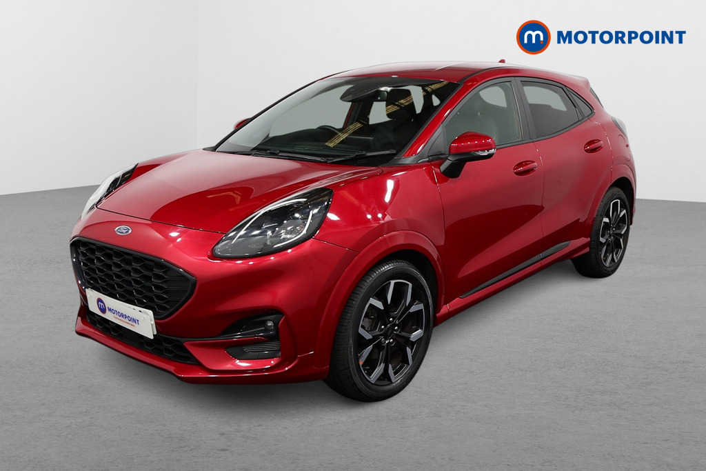 Ford Puma St-Line X Manual Petrol-Electric Hybrid SUV - Stock Number (1481345) - Passenger side front corner