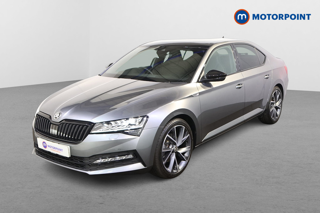 Skoda Superb Sport Line Plus Automatic Petrol Hatchback - Stock Number (1481587) - Passenger side front corner