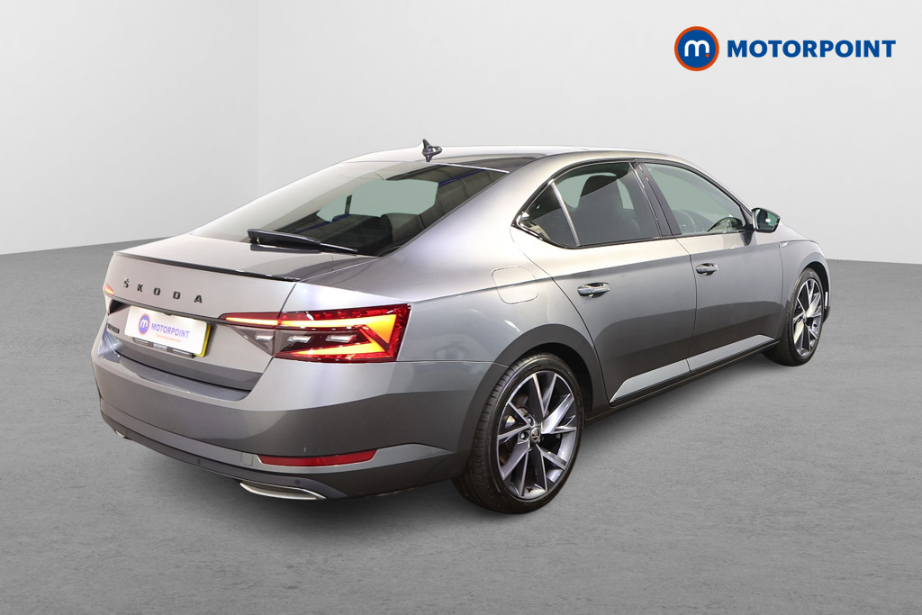 Skoda Superb Sport Line Plus Automatic Petrol Hatchback - Stock Number (1481587) - Drivers side rear corner