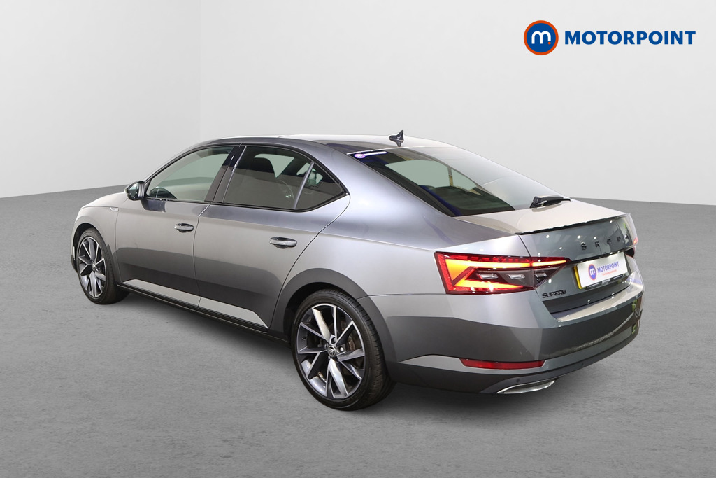 Skoda Superb Sport Line Plus Automatic Petrol Hatchback - Stock Number (1481587) - Passenger side rear corner