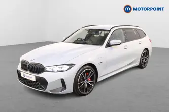 BMW 3 Series M Sport Automatic Petrol Plug-In Hybrid Estate - Stock Number (1481627) - Passenger side front corner