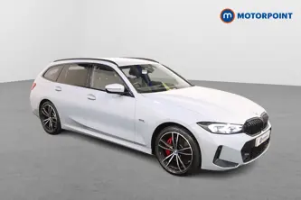 BMW 3 Series M Sport Automatic Petrol Plug-In Hybrid Estate - Stock Number (1481627) - Drivers side front corner