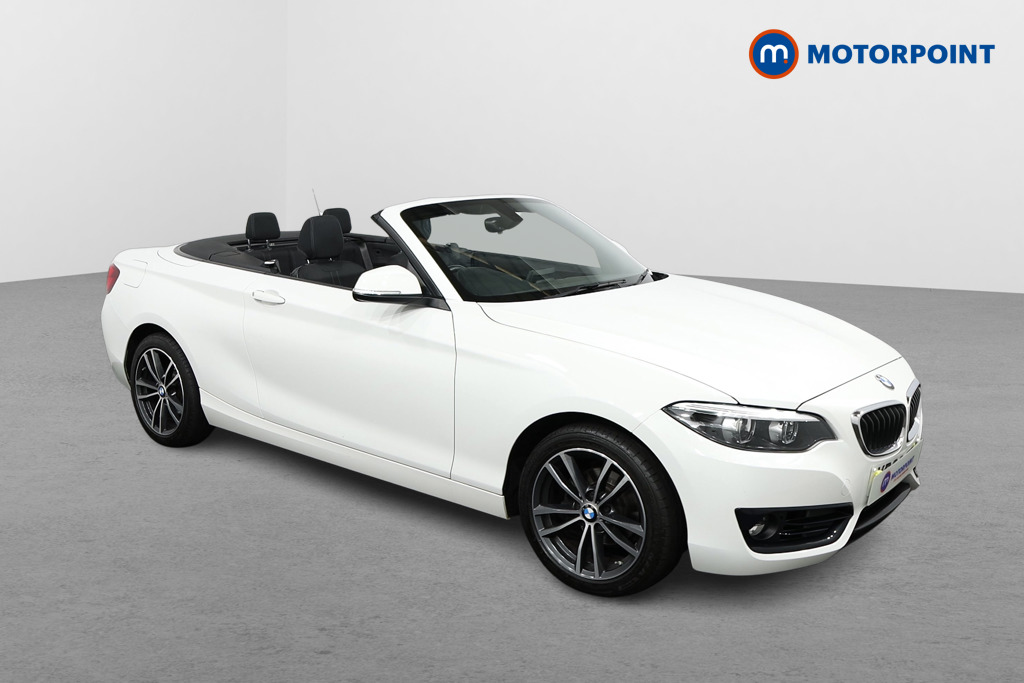 BMW 2 Series Sport Automatic Petrol Convertible - Stock Number (1481690) - Drivers side front corner