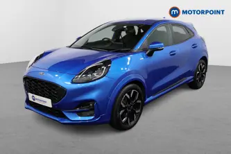 Ford Puma St-Line X Manual Petrol-Electric Hybrid SUV - Stock Number (1482021) - Passenger side front corner