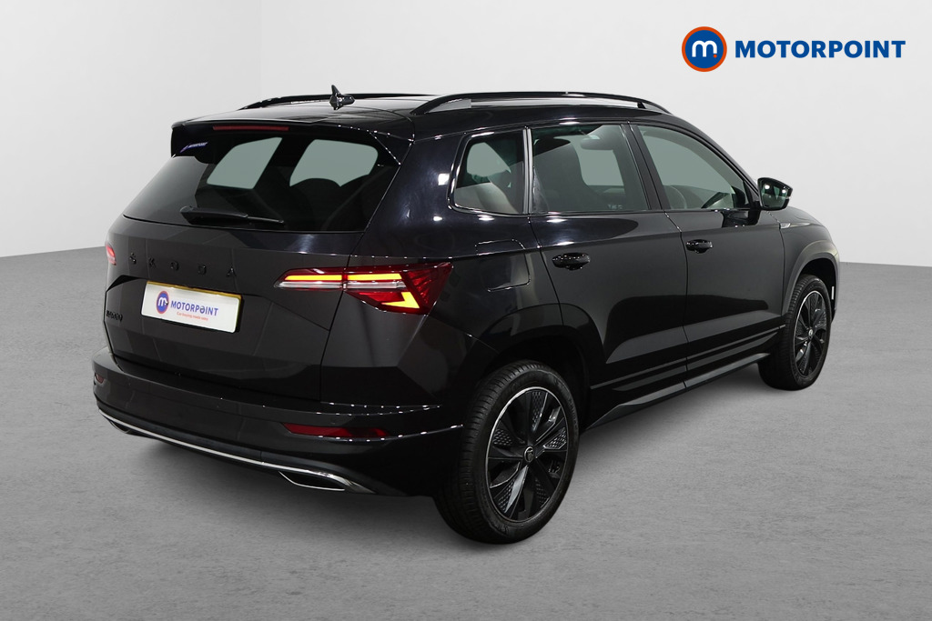 Skoda Karoq Sportline Automatic Petrol SUV - Stock Number (1482844) - Drivers side rear corner