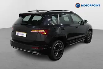 Skoda Karoq Sportline Automatic Petrol SUV - Stock Number (1482844) - Drivers side rear corner