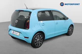 Volkswagen UP Black Edition Manual Petrol Hatchback - Stock Number (1483216) - Drivers side rear corner