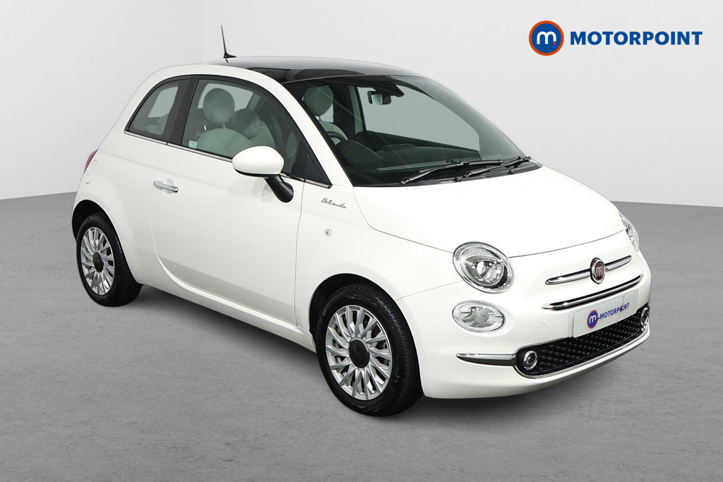 Fiat 500 Dolcevita Manual Petrol-Electric Hybrid Hatchback - Stock Number (1483241) - Drivers side front corner