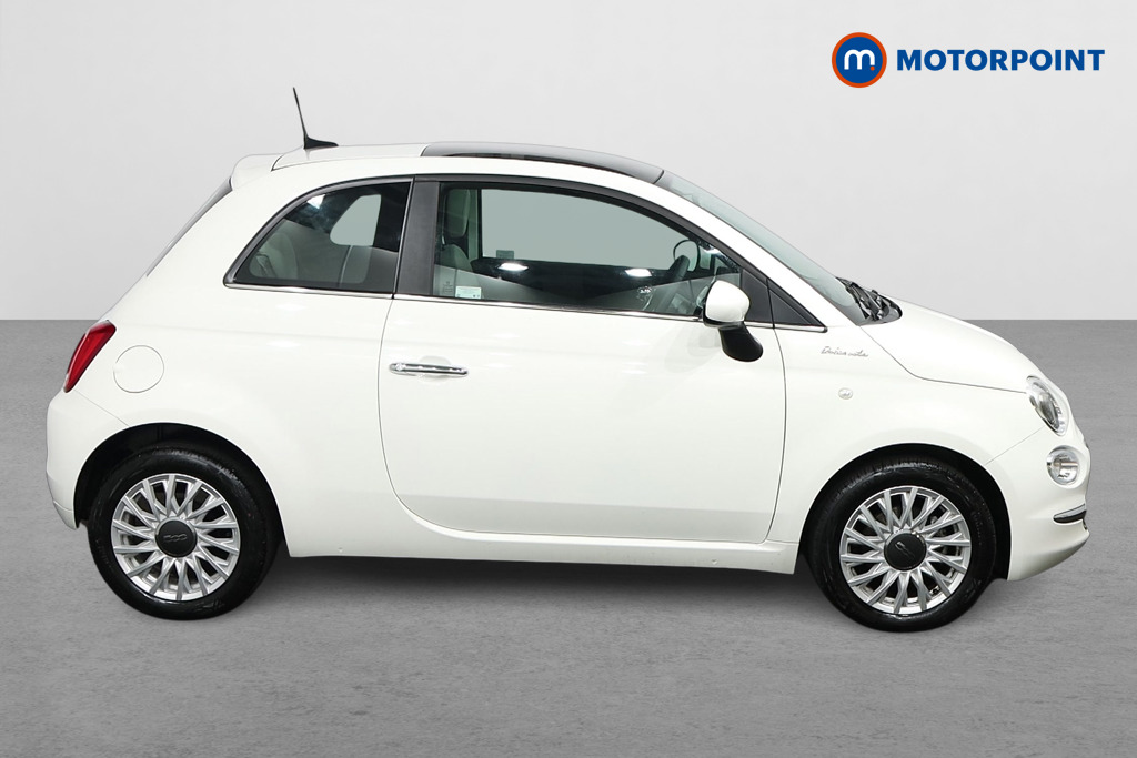 Fiat 500 Dolcevita Manual Petrol-Electric Hybrid Hatchback - Stock Number (1483241) - Drivers side