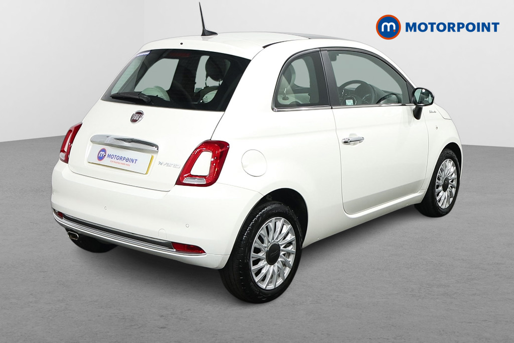 Fiat 500 Dolcevita Manual Petrol-Electric Hybrid Hatchback - Stock Number (1483241) - Drivers side rear corner