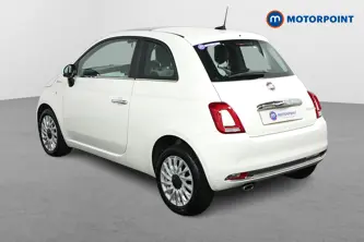 Fiat 500 Dolcevita Manual Petrol-Electric Hybrid Hatchback - Stock Number (1483241) - Passenger side rear corner