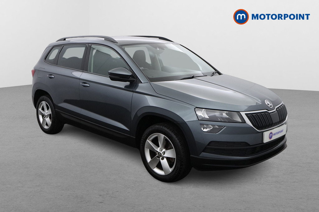 Skoda Karoq SE Manual Petrol SUV - Stock Number (1483391) - Drivers side front corner