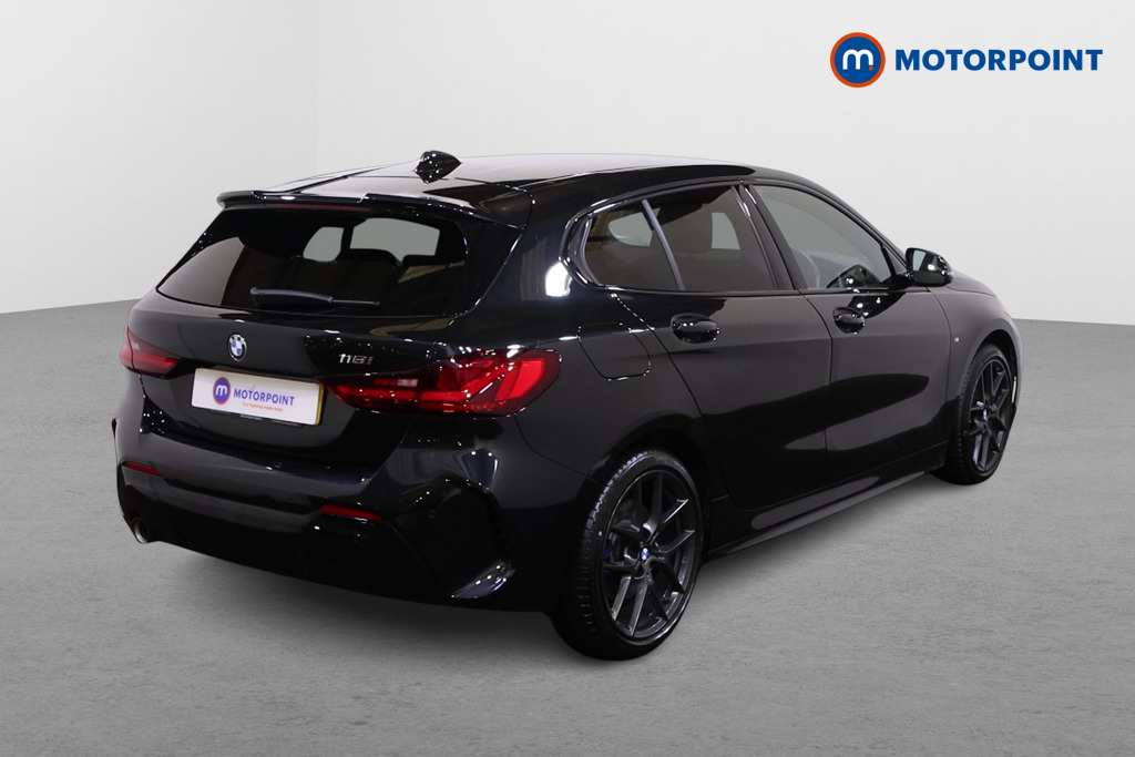 BMW 1 Series M Sport Automatic Petrol Hatchback - Stock Number (1478199) - Drivers side rear corner