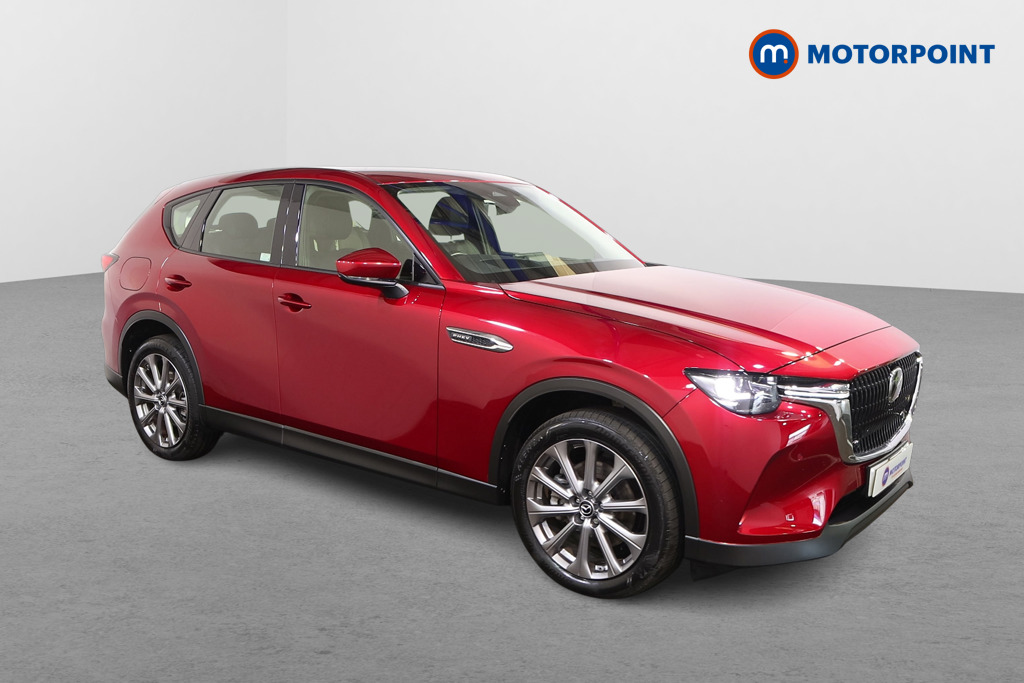 Mazda Cx-60 Exclusive-Line Automatic Petrol Plug-In Hybrid SUV - Stock Number (1479579) - Drivers side front corner