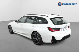 BMW 3 Series M Sport Automatic Petrol Plug-In Hybrid Estate - Stock Number (1481611) - Passenger side rear corner