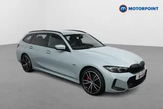 BMW 3 Series M Sport Automatic Petrol Plug-In Hybrid Estate - Stock Number (1481986) - Drivers side front corner