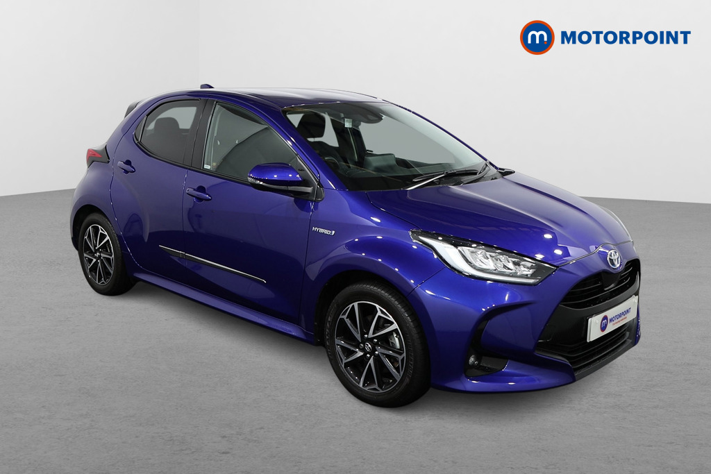 Toyota Yaris Design Automatic Petrol-Electric Hybrid Hatchback - Stock Number (1482223) - Drivers side front corner