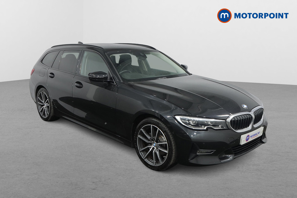 BMW 3 Series Sport Automatic Petrol Estate - Stock Number (1482531) - Drivers side front corner