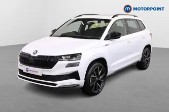 Skoda Karoq Sportline Automatic Petrol SUV - Stock Number (1475864) - Passenger side front corner