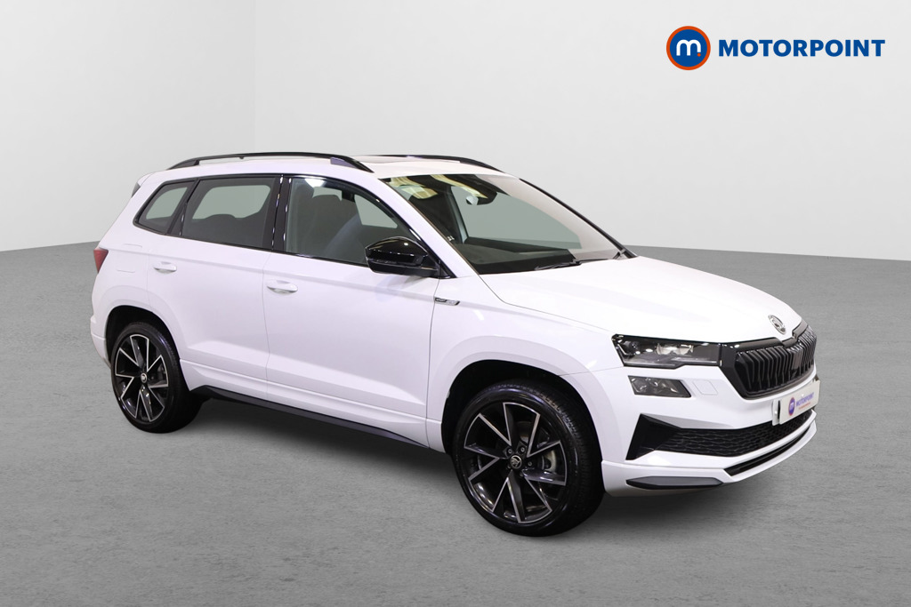 Skoda Karoq Sportline Automatic Petrol SUV - Stock Number (1475864) - Drivers side front corner