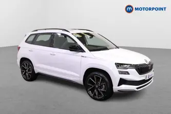 Skoda Karoq Sportline Automatic Petrol SUV - Stock Number (1475864) - Drivers side front corner