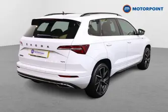 Skoda Karoq Sportline Automatic Petrol SUV - Stock Number (1475864) - Drivers side rear corner