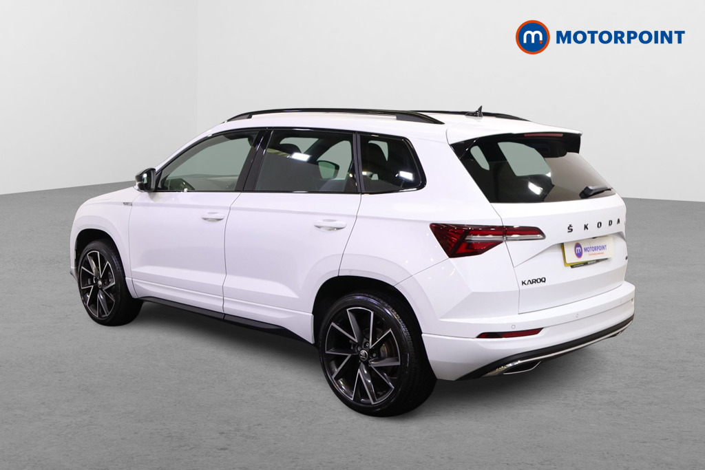 Skoda Karoq Sportline Automatic Petrol SUV - Stock Number (1475864) - Passenger side rear corner