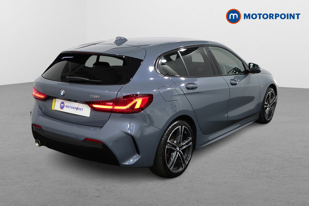 BMW 1 Series M Sport Automatic Petrol Hatchback - Stock Number (1482582) - Drivers side rear corner