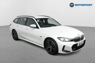 BMW 3 Series M Sport Automatic Petrol Plug-In Hybrid Estate - Stock Number (1481614) - Drivers side front corner