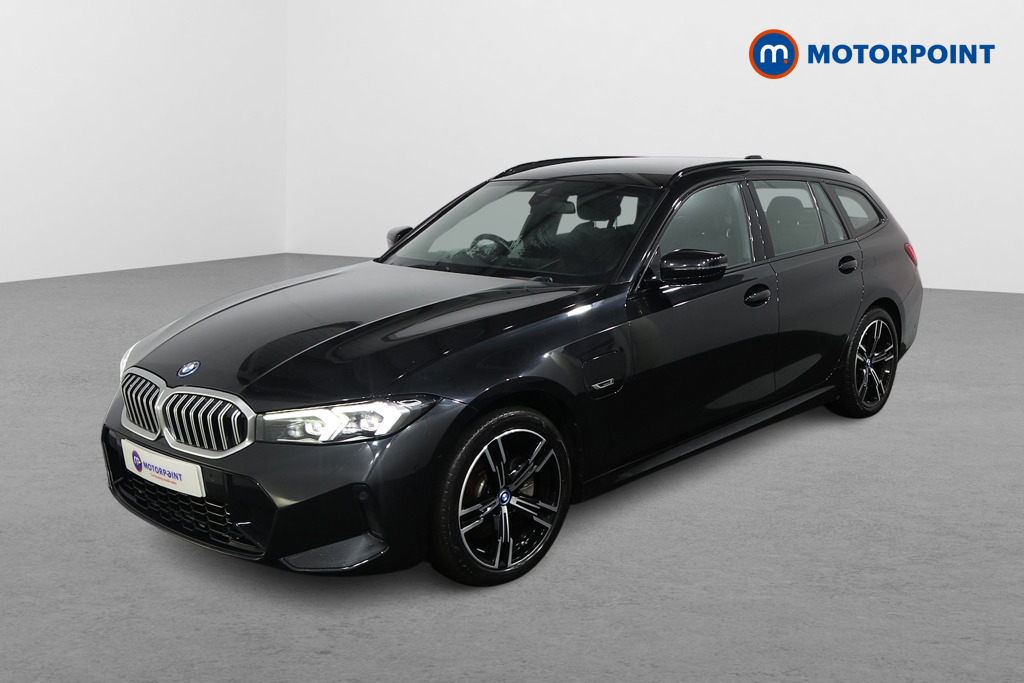 BMW 3 Series M Sport Automatic Petrol Plug-In Hybrid Estate - Stock Number (1481628) - Passenger side front corner