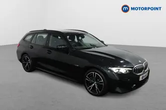 BMW 3 Series M Sport Automatic Petrol Plug-In Hybrid Estate - Stock Number (1481628) - Drivers side front corner