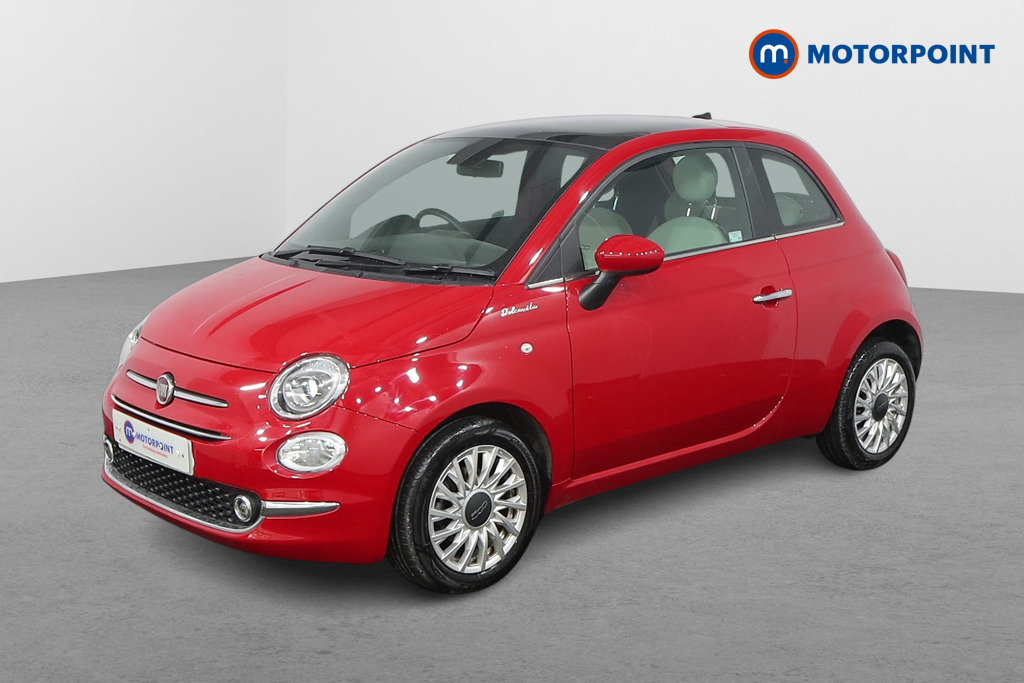 Fiat 500 Dolcevita Manual Petrol-Electric Hybrid Hatchback - Stock Number (1478641) - Passenger side front corner