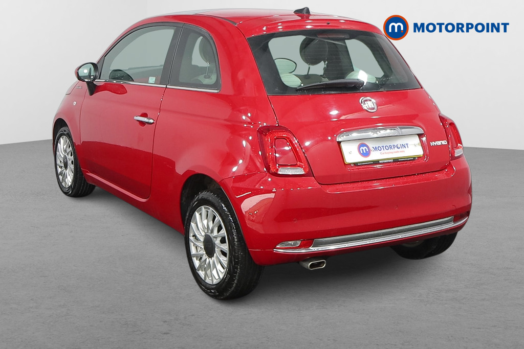 Fiat 500 Dolcevita Manual Petrol-Electric Hybrid Hatchback - Stock Number (1478641) - Passenger side rear corner