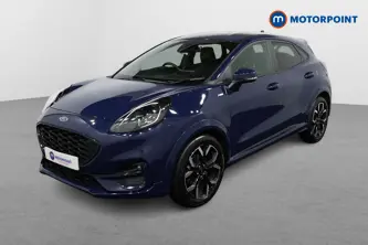 Ford Puma St-Line X Manual Petrol-Electric Hybrid SUV - Stock Number (1483521) - Passenger side front corner