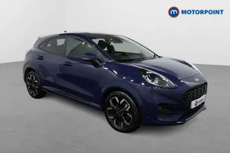 Ford Puma St-Line X Manual Petrol-Electric Hybrid SUV - Stock Number (1483521) - Drivers side front corner