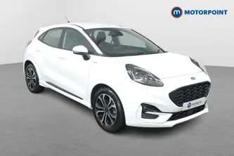 Ford Puma St-Line Manual Petrol-Electric Hybrid SUV - Stock Number (1483720) - Drivers side front corner