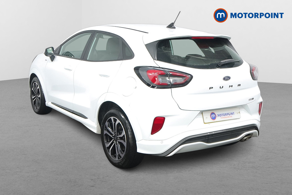 Ford Puma St-Line Manual Petrol-Electric Hybrid SUV - Stock Number (1483720) - Passenger side rear corner