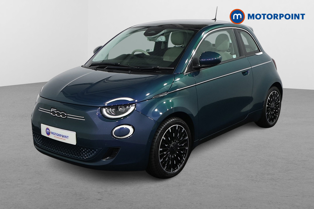 Fiat 500 La Prima Automatic Electric Hatchback - Stock Number (1484026) - Passenger side front corner