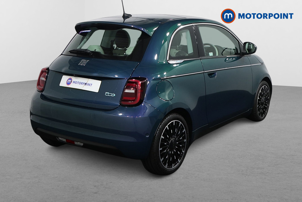 Fiat 500 La Prima Automatic Electric Hatchback - Stock Number (1484026) - Drivers side rear corner