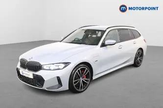 BMW 3 Series M Sport Automatic Petrol Plug-In Hybrid Estate - Stock Number (1484162) - Passenger side front corner